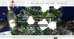 Desktop Screenshot of ciroflor.net